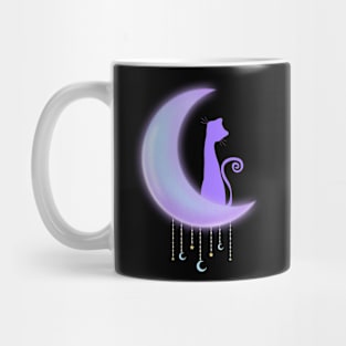 Blue Moon Kitty Mug